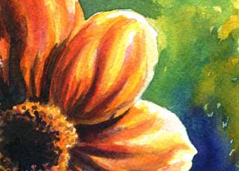 "Lacy's Other Flower" by Amy Kleinhans, Palmyra WI - Watercolor